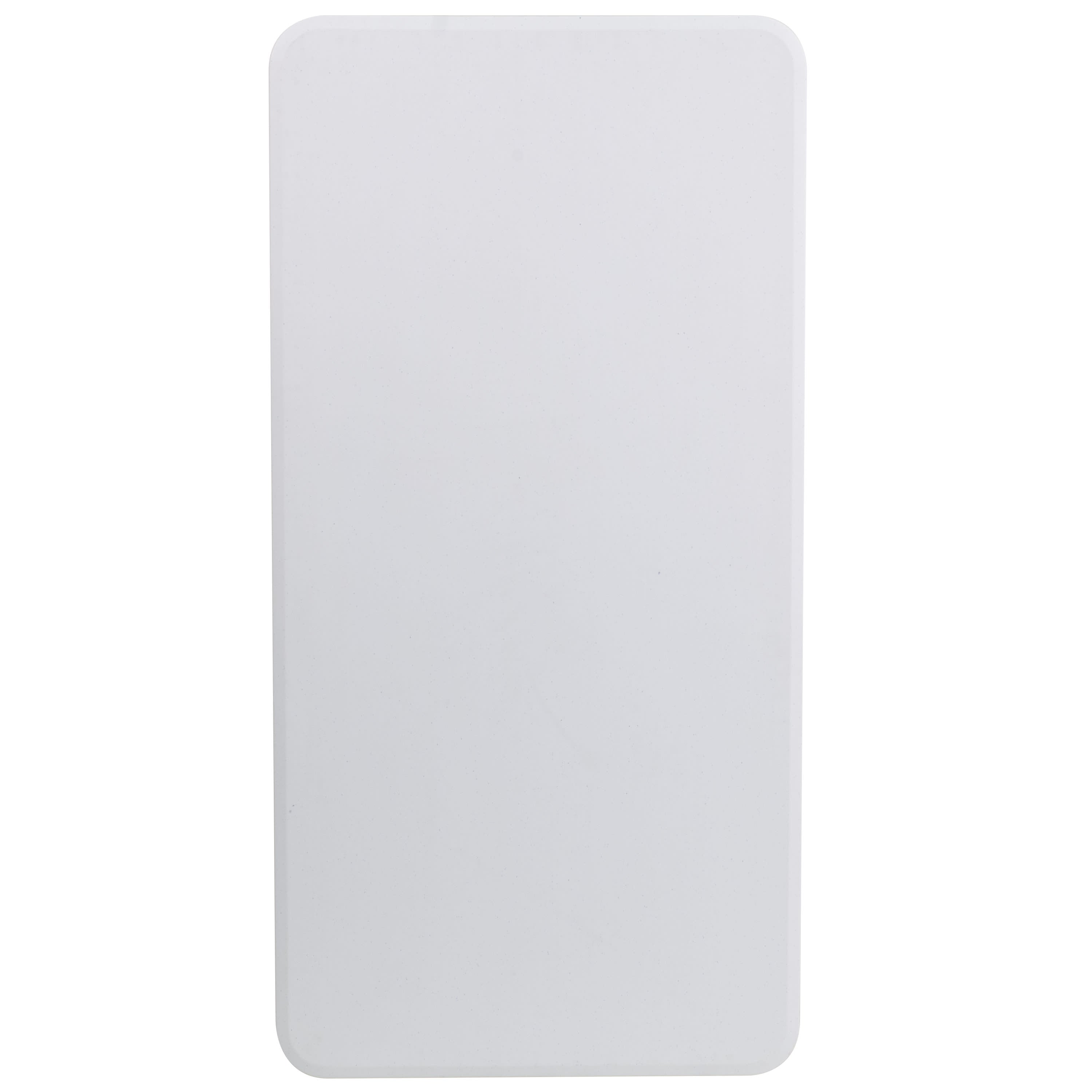 FLASH 4-Foot Plastic Folding Table Commercial Grade White