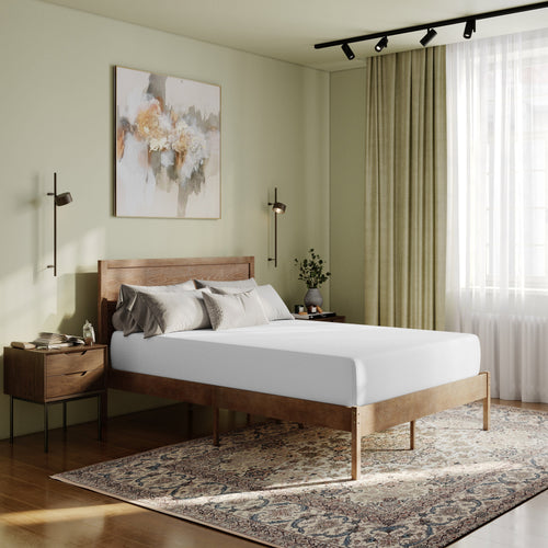 FLASH Cloud Green Tea Cooling Gel 4-Layer Memory Foam Mattress 10-Inch